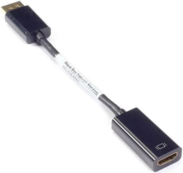 Alt view image 5 of 7 - Black Box EVNDPHDMI-MF-R3 DisplayPort to HDMI Adapter - Male/Female