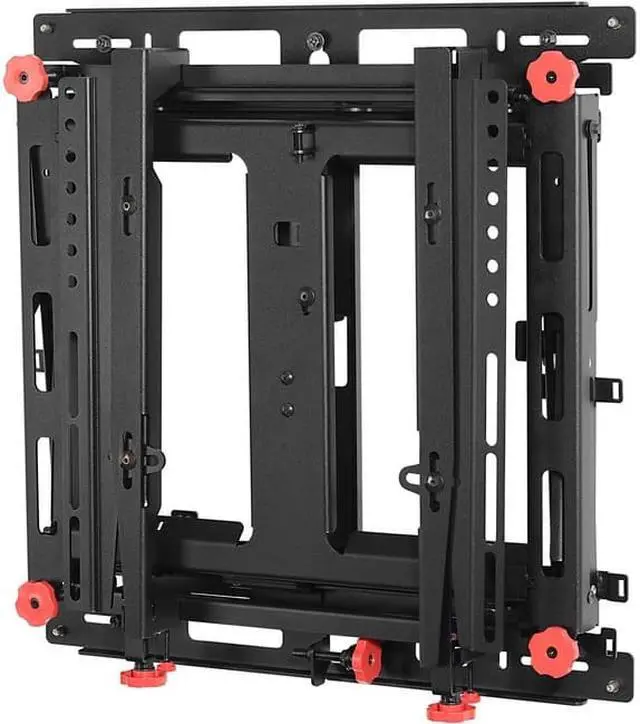 Alt view image 3 of 10 - Peerless-AV DS-VW775-QR Smartmount Supreme Full Service Video Wall Mount With Quick Release - Wall Mount For Video Wall - Black - Screen Size: 46 Inch -60 Inch
