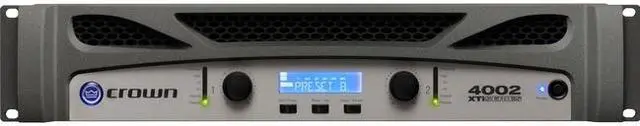 Alt view image 2 of 2 - Crown XTi 4002 Two Series 3200 Watt Power Amplifier New