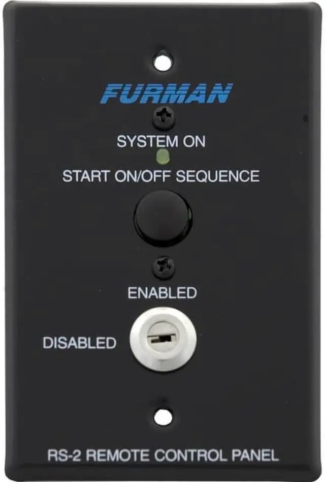 Alt view image 4 of 7 - Furman Sound RS-2 Device Remote Control