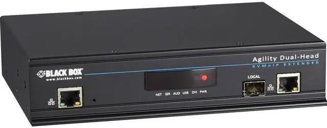 Alt view image 3 of 4 - Black Box Network Services ACR1020A-T DVI-D USB 2.0 KVM Dual Head Transmitter ACR1020A-T