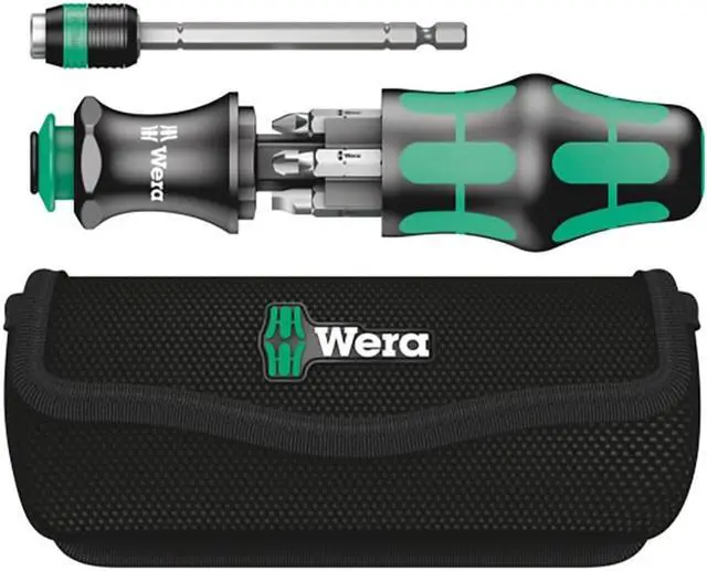 Main image of Wera 05051025001 Compact Tool Set Kraftform 26" with Pouch, Silver