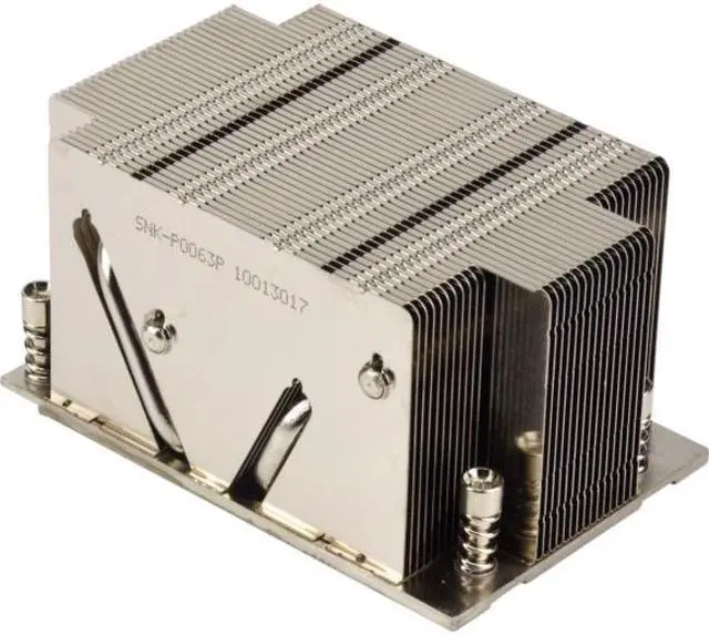 Alt view image 3 of 4 - Supermicro FN SNK-P0063P H11 AMD EPYC 7000 Series CPU Heat Sink Socket SP3