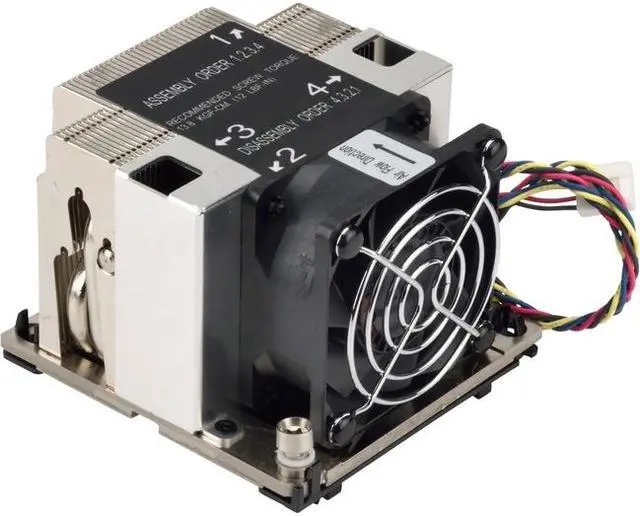 Alt view image 2 of 4 - Supermicro SNK-P0068AP4 Socket LGA3647-0, 2U Active CPU Heat Sink