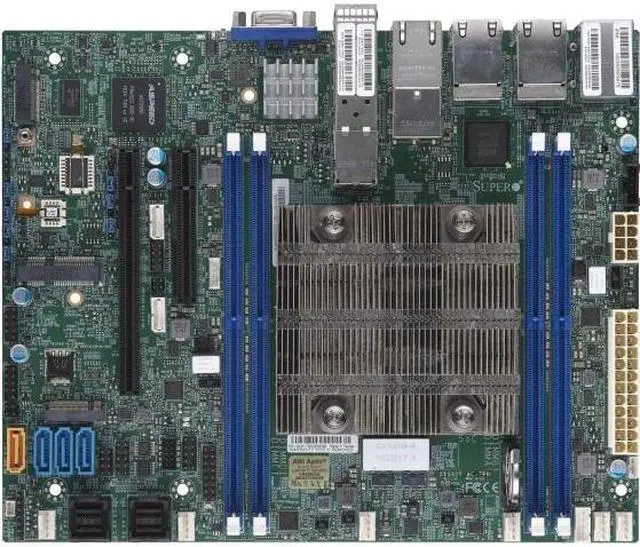 Main image of Supermicro Motherboard MBD-X11SDV-8C-TP8F-B Xeon D-2146NT 256GB DDR4 VGA/D-Sub Flex ATX Bulk Pack