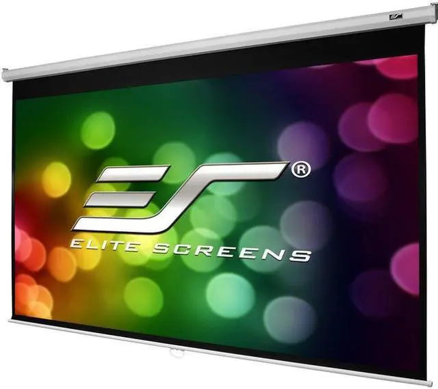 Alt view image 13 of 20 - Elite Screens M100X 100In Diag Manual Wall Maxwhite 16:10 53X84.5In