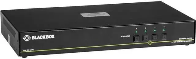 Main image of KM SWITCH, NIAP 3.0 - USB, AUDIO, CAC, 4-PORT, GSA, TAA, NON-RETURNABLE IF OUTSI