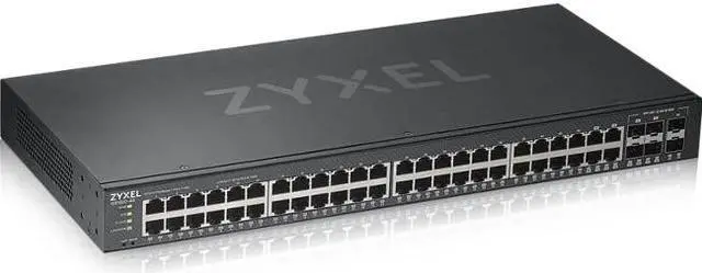 Alt view image 3 of 20 - ZYXEL COMMUNICATIONS GS1920-48v2 44Port Gigabit HCloud Switch