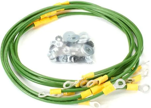 Alt view image 4 of 5 - Black Box Network Services ECGK Elite Cabinet Grounding Kit