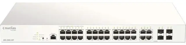 Alt view image 2 of 13 - D-Link 28-Port Nuclias Cloud-Managed Switch