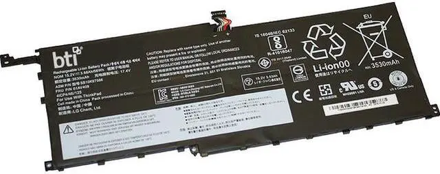Main image of REPLACEMENT LI-POLYMER BATTERY FOR LENOVO THINKPAD X1 CARBON 4TH GEN 00HW028 00H