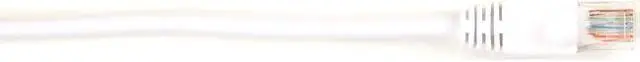 Main image of Black Box CAT6PC-007-WH Black Box CAT6 Value Line Patch Cable, Stranded, White, 7-ft. (2.1-m) - Category 6 for Network Device - Patch Cable - 7 ft - 1 x RJ-45 Male Network - 1 x RJ-45 Male Network -
