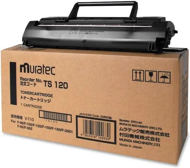 Alt view image 6 of 7 - Muratec - TS120 - TS120 Toner, 5500 Page-Yield, Black