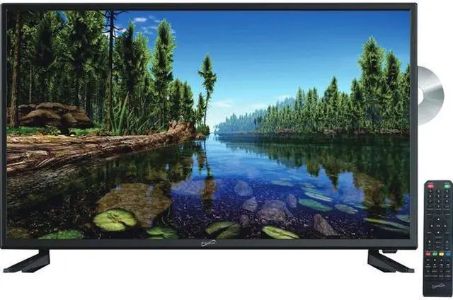Alt view image 3 of 3 - 32" Widescreen LED HDTV w/ DVD Player