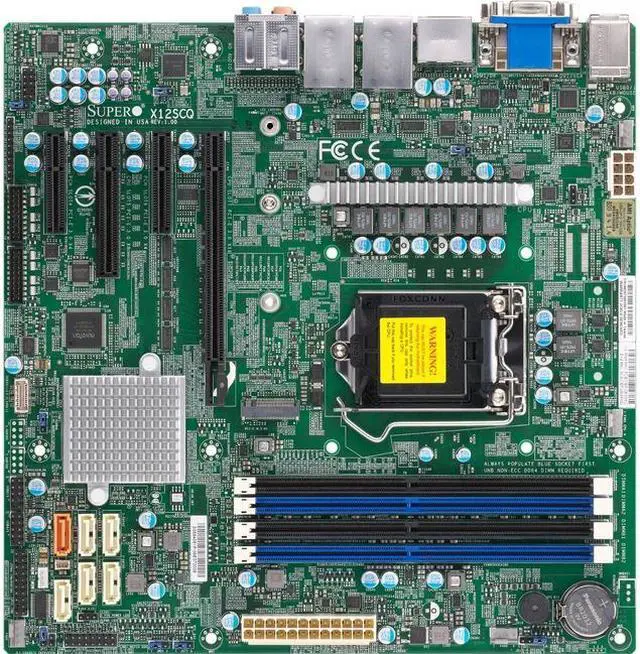 Main image of X12SCQ,MICRO ATX,COMET LAKE-S,Q470,LGA1200