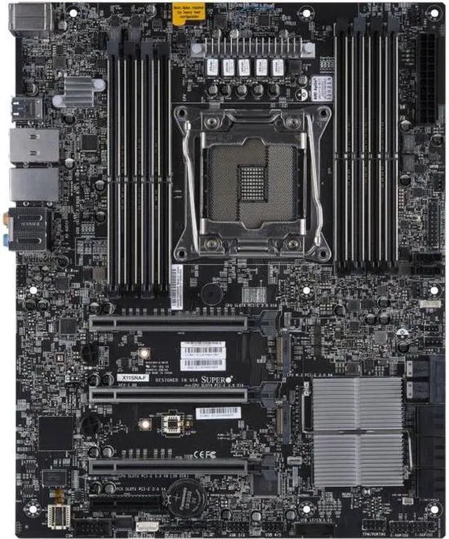 Alt view image 3 of 4 - Supermicro X11SRA Motherboard