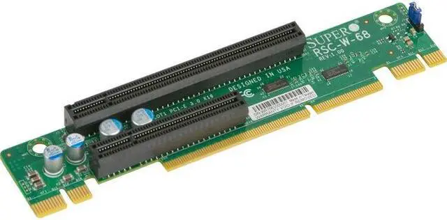 Alt view image 2 of 3 - Supermicro RSC-W-68 Riser Card