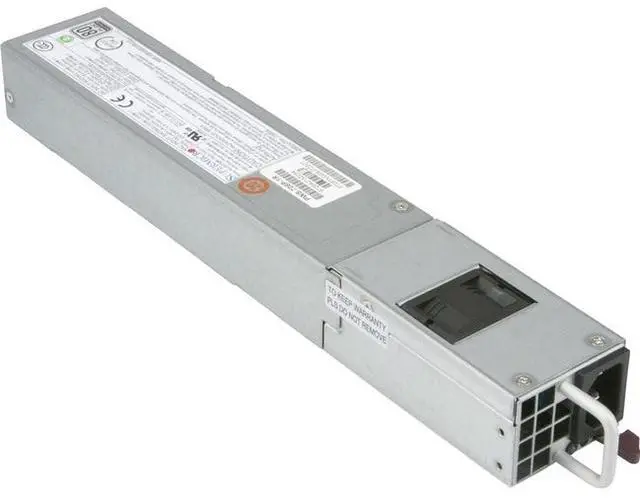 Alt view image 6 of 10 - Supermicro PWS-706P-1R 1U 700/750W Single Output Power Supply Platinum level, 54.5mm width
