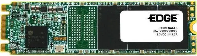 Alt view image 2 of 2 - EDGE CLX600 500 GB Internal Solid State Drive - SATA - M.2 2280 - TAA Compliant