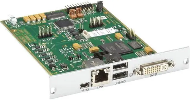 Alt view image 4 of 4 - MODULAR KVM EXTENDER RECEIVER INTERFACE CARD - SINGLE-HEAD, SINGLE-LINK DVI-D, (