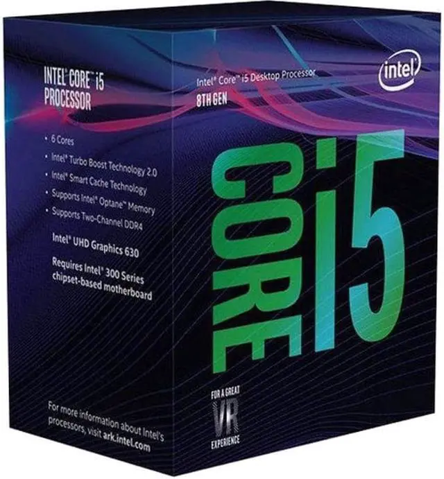 Alt view image 6 of 6 - Intel Core i5-8600K Desktop Processor 6 Cores up to 4.3 GHz unlocked LGA 1151 300 Series 95W