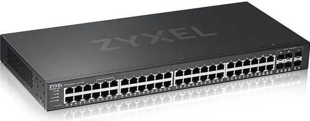 Alt view image 3 of 20 - Zyxel GS2220-50 44-Port Gigabit Ethernet Layer 2 Managed Switch