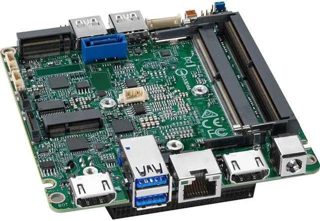 Alt view image 4 of 4 - Intel C612 BGA 1356 DDR4 UCFF Motherboard (BLKNUC7I5DNBE)