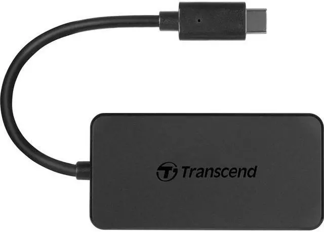 Alt view image 7 of 15 - Transcend USB Type-C 4-Port Hub USB3.1 Gen 1