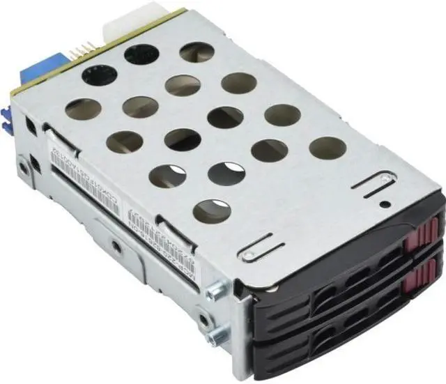 Alt view image 2 of 6 - Supermicro MCP-220-82616-0N 2x2.5 HDD SAS3 SATA3 1xRear Drive Bay Brown Box
