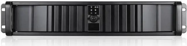 Alt view image 7 of 8 - iStarUSA D-200SEA-BK-T7SA 2U Compact Stylish Rackmount Chassis with Black SEA Bezel and Rugged 5.25" to 3.5" SATA SAS 6 Gbps HDD Hot-swap Rack