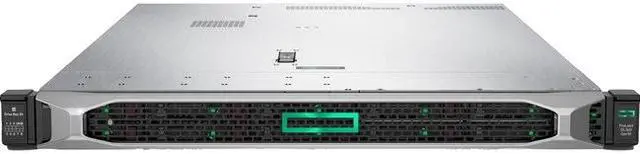 Main image of HPE ProLiant DL360 Gen10 Rack Server with two Intel Xeon 6248 Processors, 64GB Memory, 10/25Gb 2-port FLR-SFP28 BCM57414 Adapter, 8 Small Form Factor Drive Bays and Two 800W Power Supplies