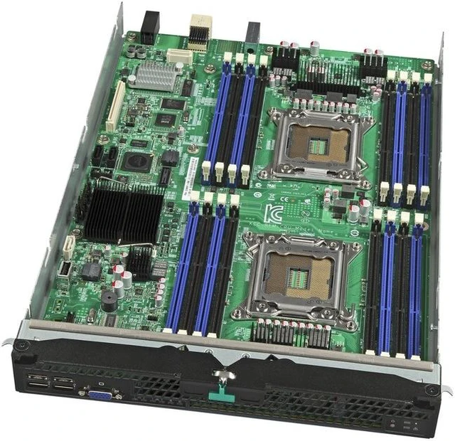 Main image of Intel Server Compute HNS2600TP24STR Barebone System - 1U Rack-mountable - Intel C612 Chipset - 1 Number of Node(s) - Socket R3 LGA-2011 - 2 x Processor Support