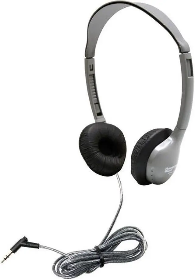 Alt view image 2 of 2 - Hamilton SchoolMate™ Personal-Sized On-Ear Stereo Headphone with Leatherette Cushions (MS2L) - Gray