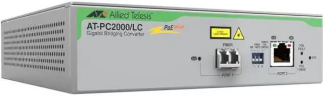 Main image of TAA 1GB POE+ MEDIA CONVERTER, LC CONNECT