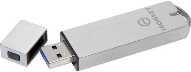 Alt view image 5 of 10 - Kingston IKS1000E/32GB Ironkey Enterprise S1000 - Usb Flash Drive - Encrypted - 32 Gb - Usb 3.0 - Fips 140-2 Level 3