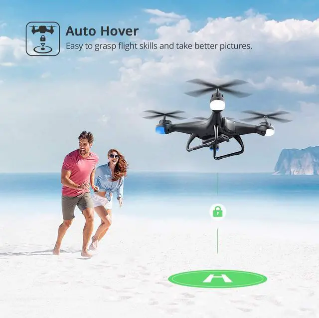 Alt view image 5 of 7 - Holy Stone HS110D FPV RC Drone with 1080P HD Camera Live Video 120°wide-Angle WiFi Quadcopter with Gravity Sensor, Voice Control, Gesture Control, Altitude Hold, Headless Mode, 3D Flip RTF 2 Batteries