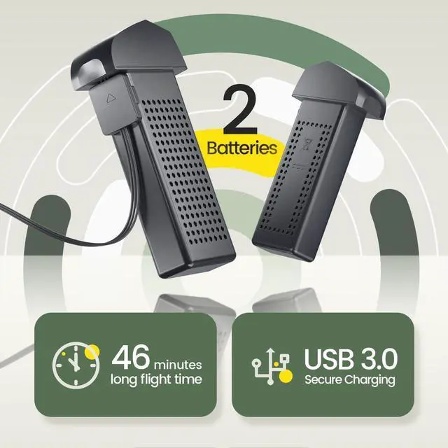 Alt view image 7 of 7 - Holy Stone GPS Drone with 4K Camera for Adults - HS175D RC Quadcopter with Auto Return, Follow Me, Brushless Motor