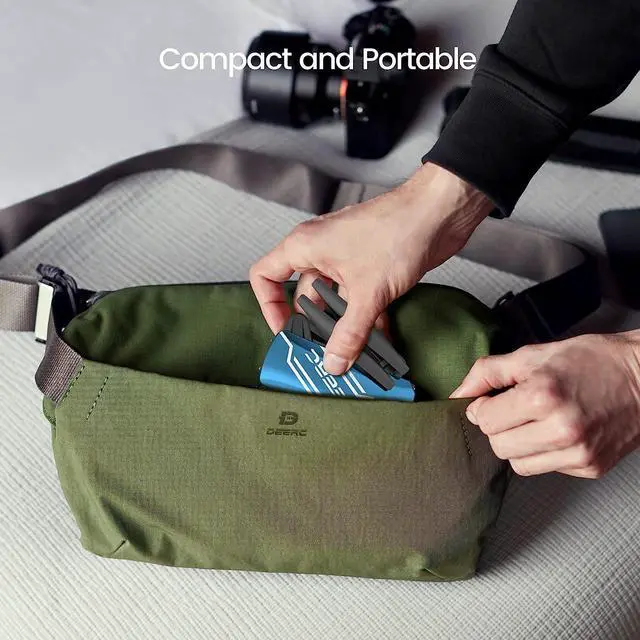 Alt view image 7 of 7 - DEERC D20 Mini Drone with Camera for Kids, Remote Control Toys Gifts for Boys Girls with Voice Control Gestures Selfie Altitude Hold, Gravity Control, One Key Start, 3D Flips 2 Batteries 1 Piece  Bl