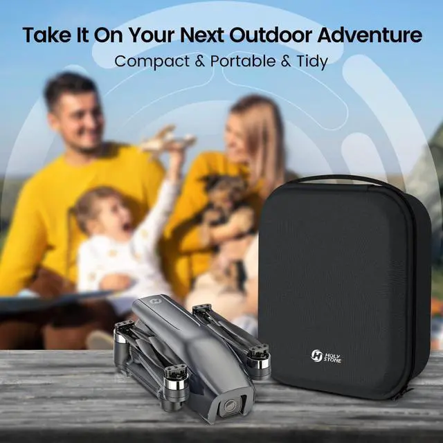 Alt view image 7 of 7 - Holy Stone HS710 Drones with Camera for Adults 4K, GPS FPV Foldable 5G Quadcopter for Beginners with Optical Flow Positioning, Auto Return Home, Follow Me, Brushless Motor, Easy to Fly