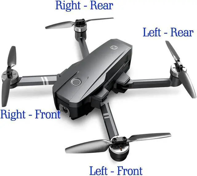 Main image of Holy Stone HS720 Quadcopter Original Drone Spare Parts Arm Replacement Right - Front