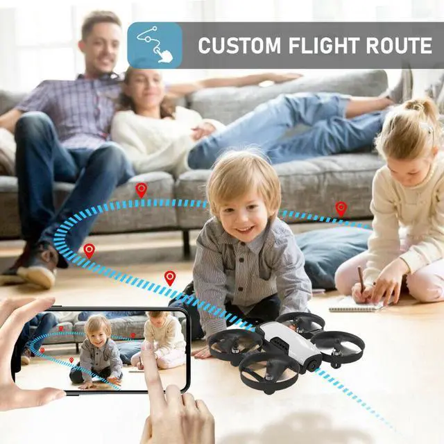 Alt view image 6 of 6 - UDI U16S RC Drone Quadcopter HD Camera FPV Camera Drone RTF for Adults and Kids