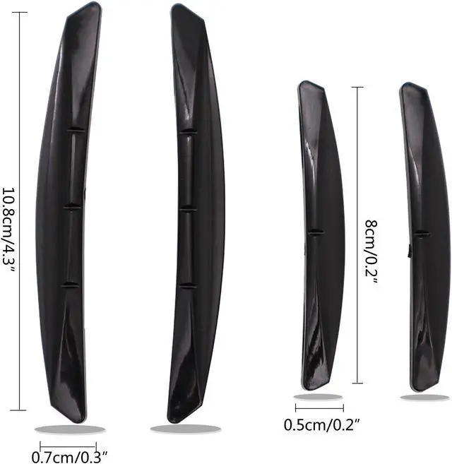 Alt view image 2 of 6 - Car Universal Door Guard Scratch Protector Edge Corner Anti-collision Strip US