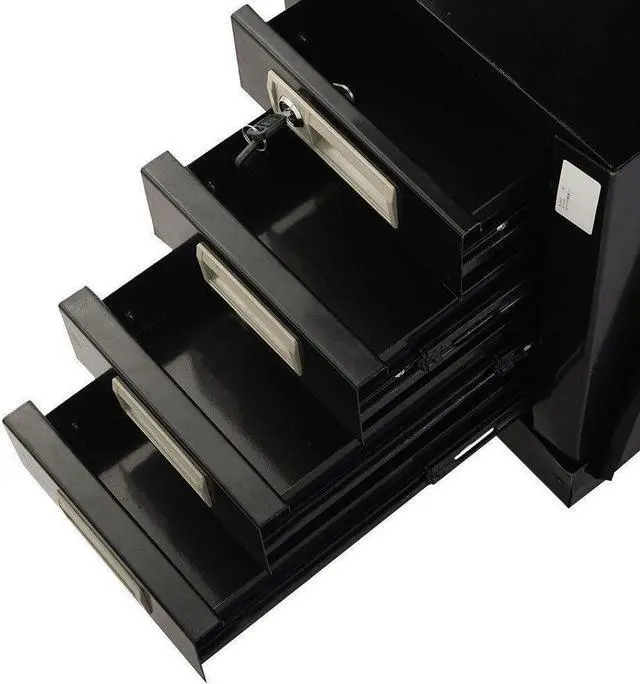 Alt view image 5 of 6 - Welding Cart for MIG TIG Flux Welder Swivel Wheels 4 Drawer Cabinet Universal