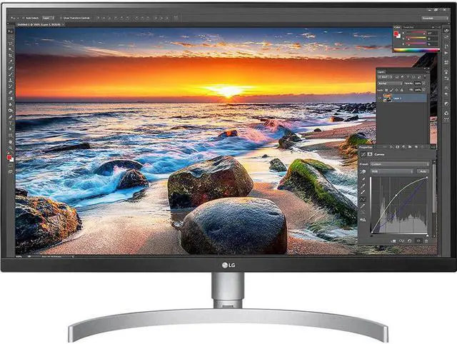 Alt view image 2 of 6 - 27UL850-W 27" 4K UHD IPS LED Monitor w/ VESA DisplayHDR 400 2019