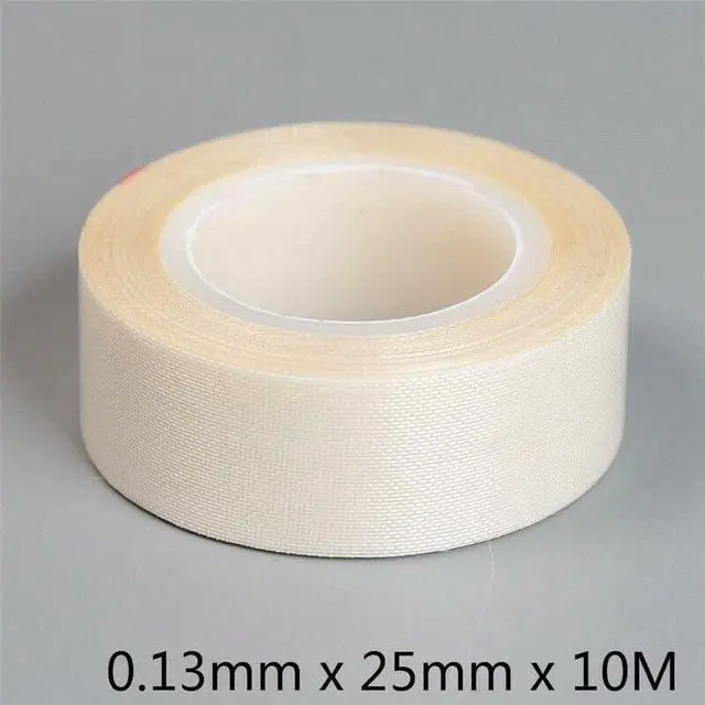 Main image of 1" x33ft White Teflon Tape PTFE 130um Thicker 662 Adhesive High-Temp Fiberglass