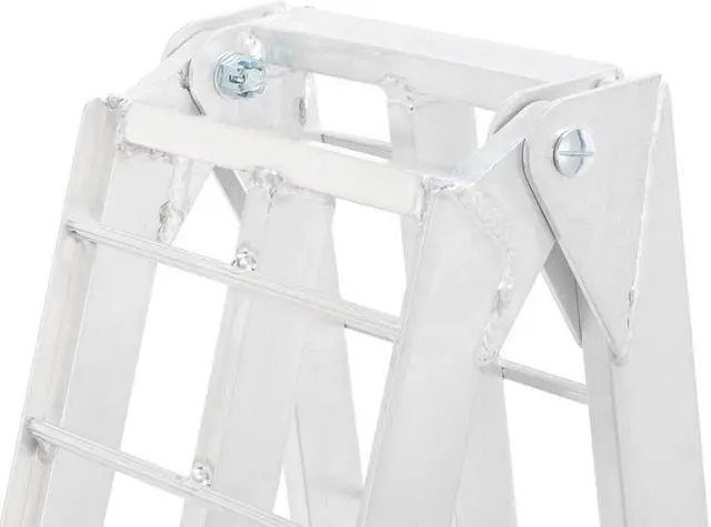 Alt view image 6 of 6 - Single 7.5ft Motorcycle Loading Ramp Aluminum Folding Truck Trailer 750lbs Rated