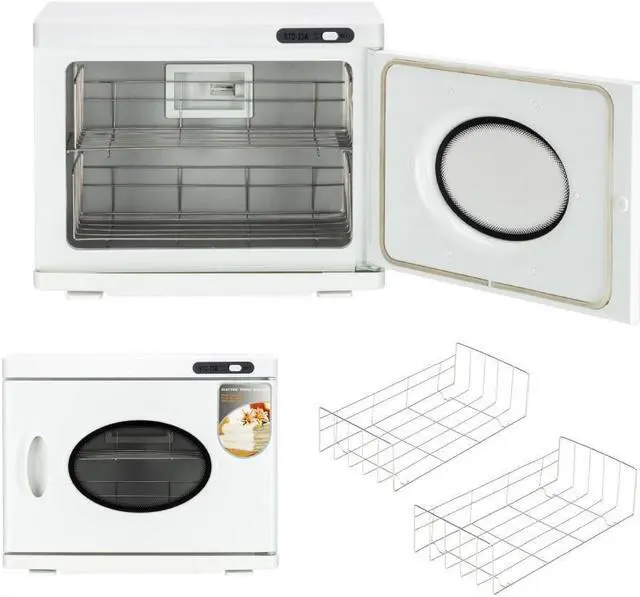 Alt view image 2 of 6 - 2in1 UV Sterilizer Facial Hot Towel Warmer Cabinet Spa Salon Beauty Equipment