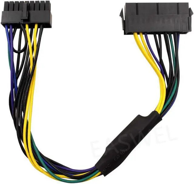 Main image of ATX PSU 24Pin a la placa base de 18Pin Cable de alimentación 30cm 18AWG para HP z210