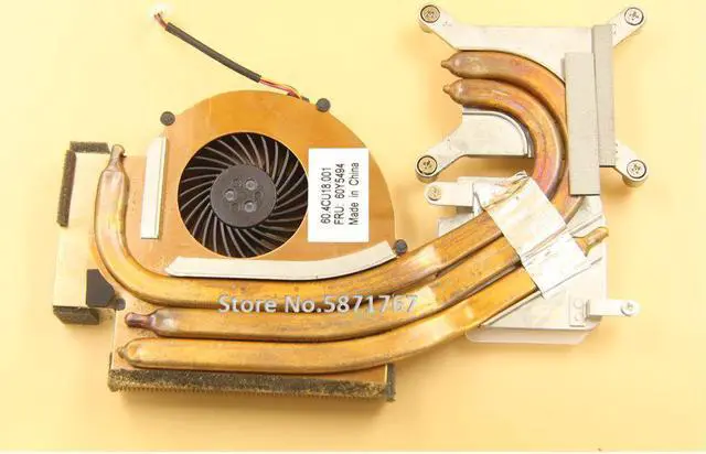 Main image of for Lenovo ThinkPad W510 Heatsink CPU Cooler Cooling Fan 60Y5493 60Y5494