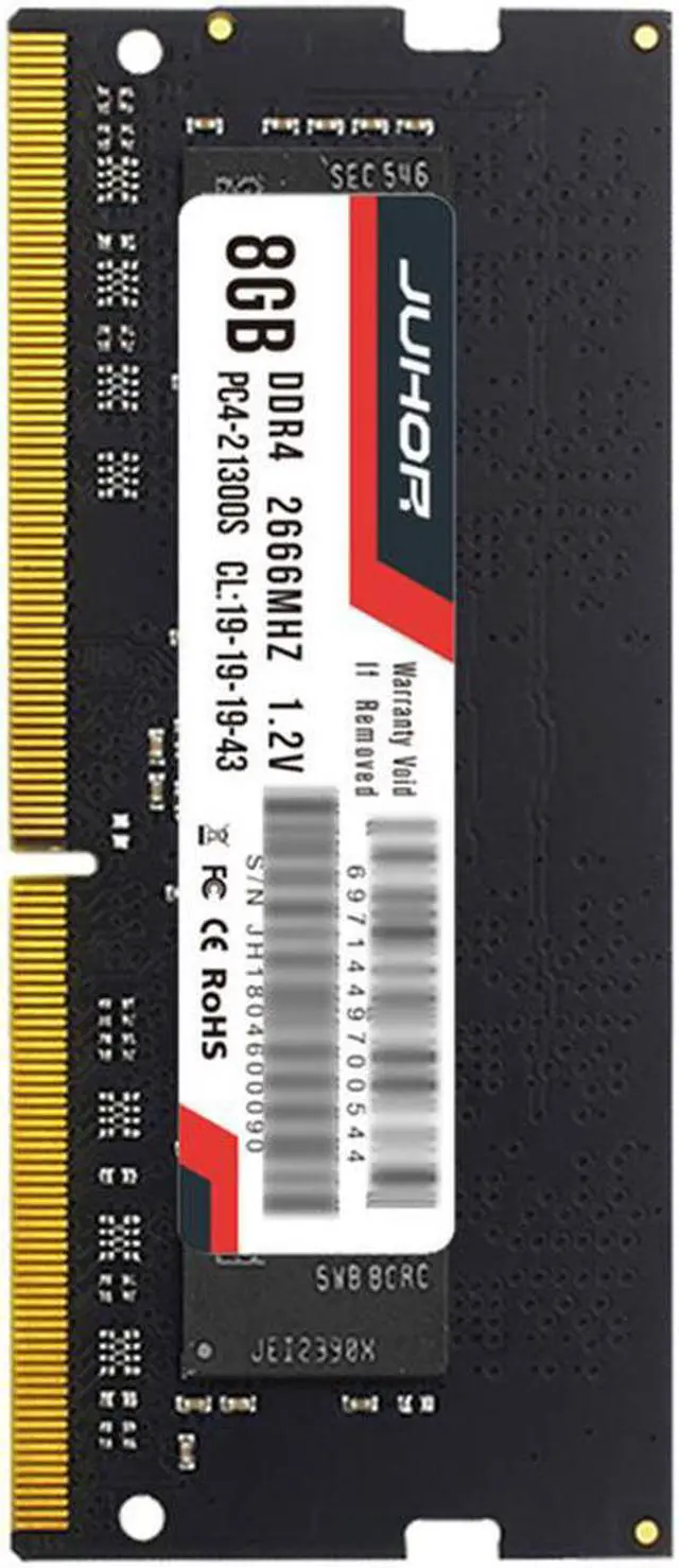 Alt view image 2 of 4 - Juhor DDR4 8GB PC4-21300 DDR4-2666MHz 260Pin 1.2V SODIMM Laptop Memory RAM